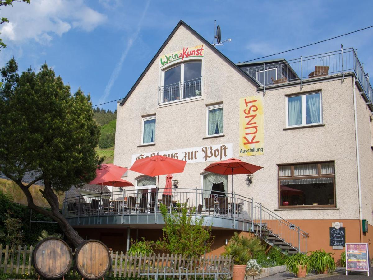 Hotel Zur Post - Burg An Der Mosel Exterior foto